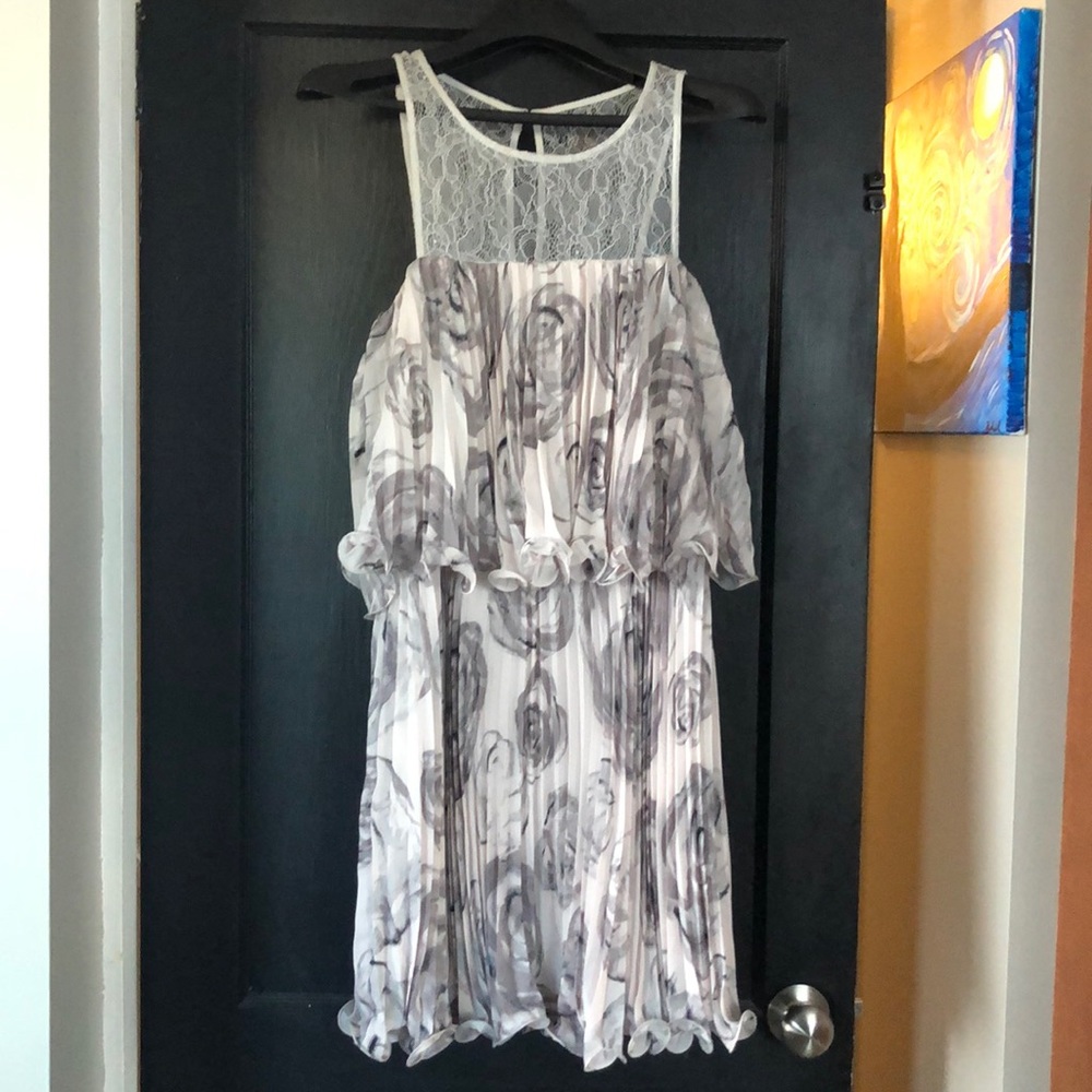 NWT BCBG MaxAzria Cocktail RuffleDress